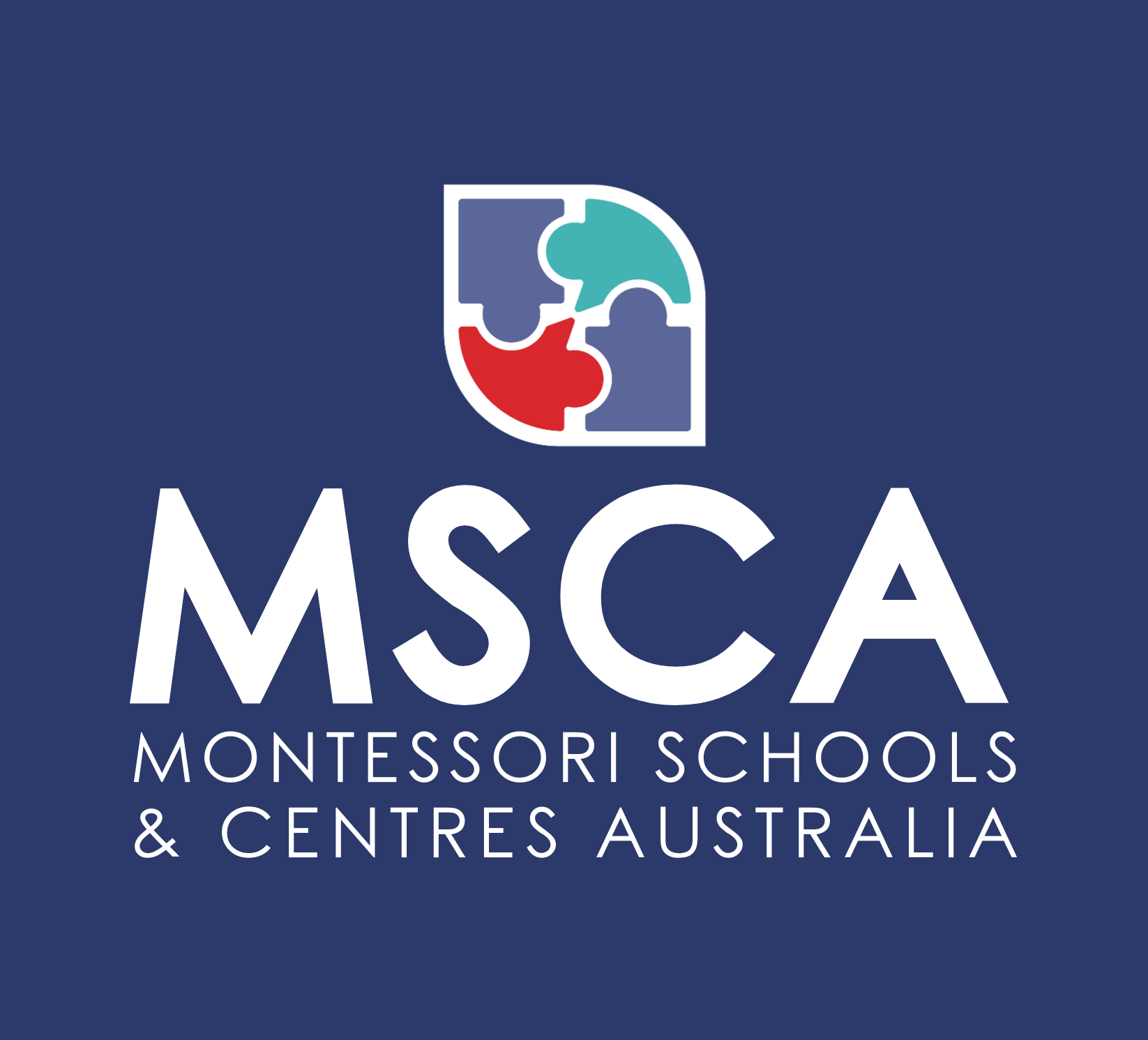 MSCA logo on a blue background