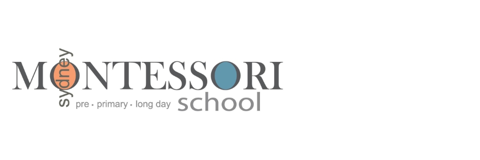 montessori school logo aligned left