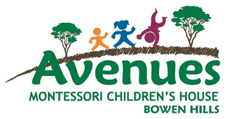 Avenues montessori children's house Bowen hills logo